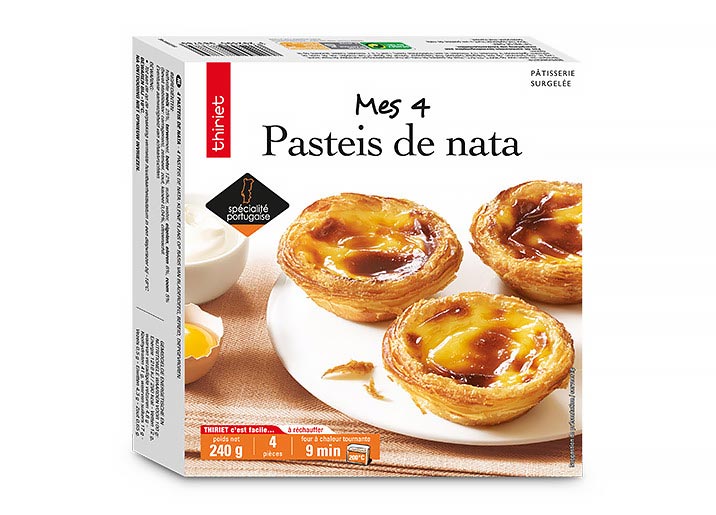 4 Pastéis de nata