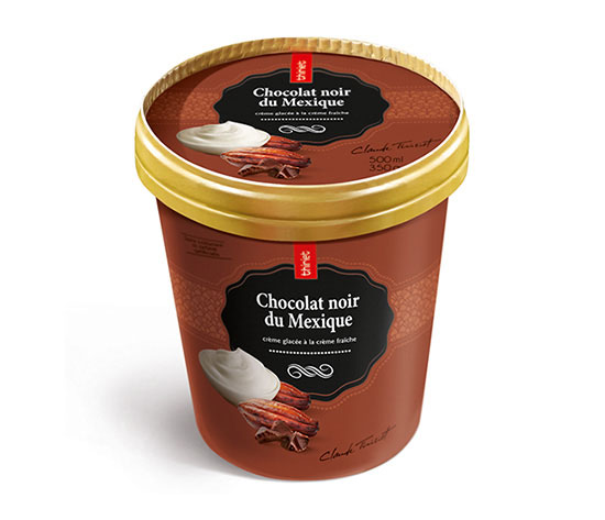 Pot Crème Glacée Chocolat noir du Mexique