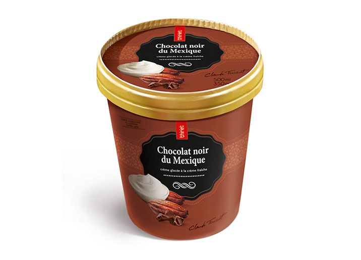 Pot Crème Glacée Chocolat noir du Mexique