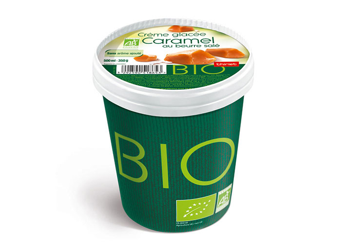 Pot Crème glacée Caramel beurre salé biologique