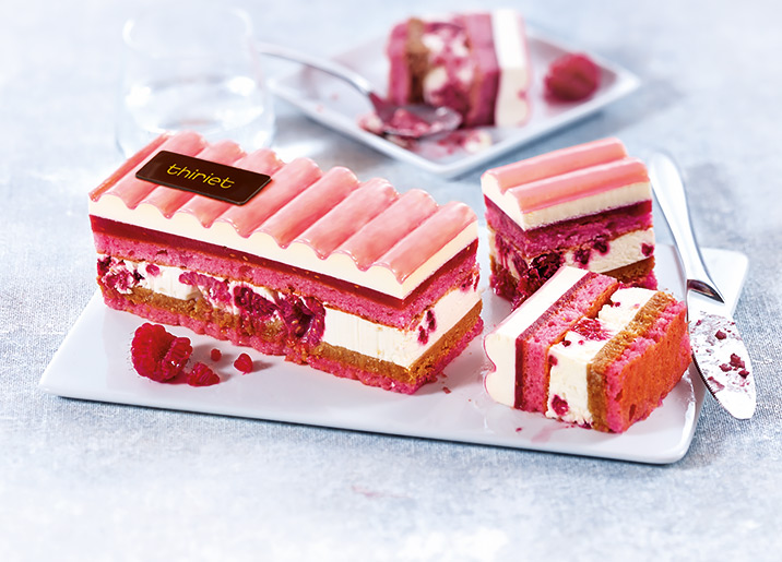 Délice du pâtissier chocolat blanc/framboise