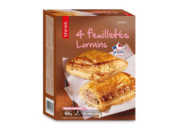 4 Feuilletés lorrains