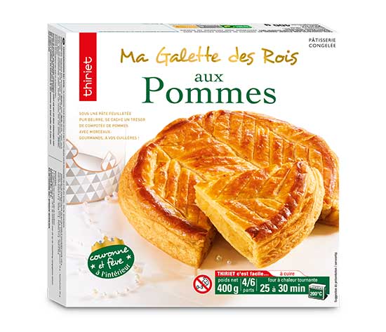 Galette des rois aux pommes