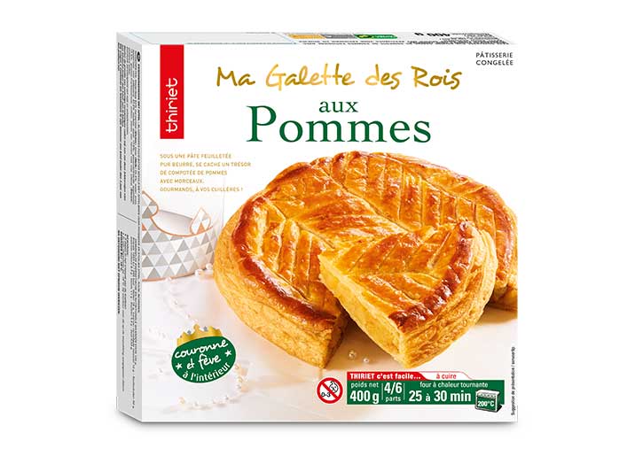 Galette des rois aux pommes