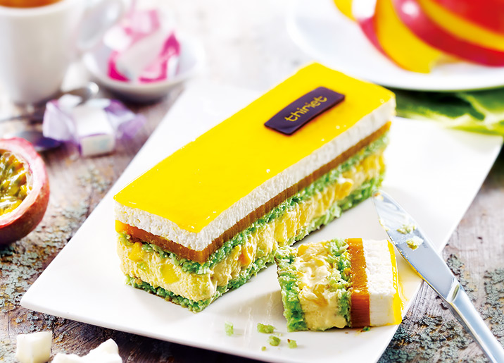 Délice du pâtissier coco mangue passion