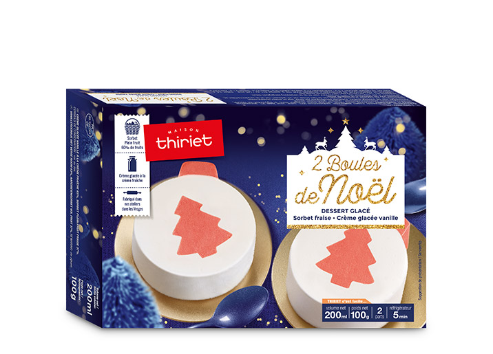 2 Boules de Noël