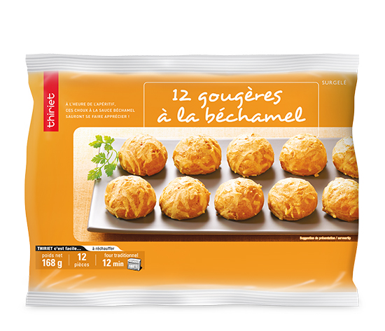 12 Gougères à la béchamel