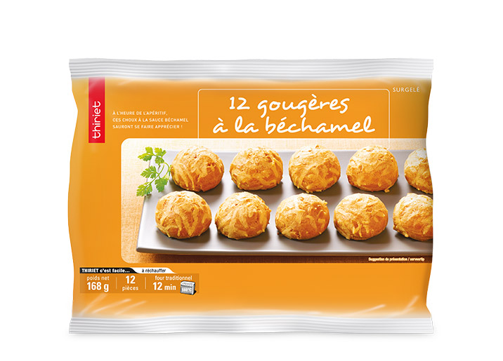 12 Gougères à la béchamel