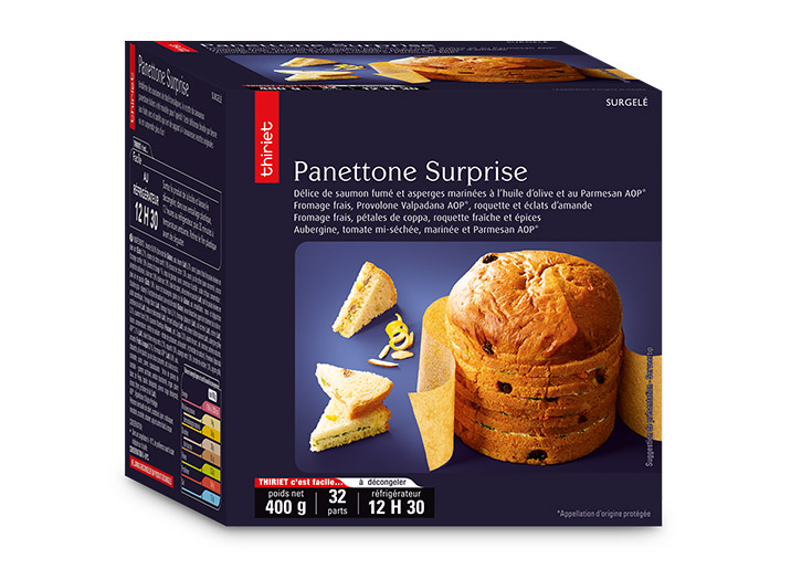 Panettone surprise - 32 sandwichs