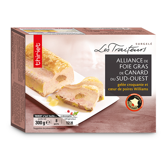 Alliance de foie gras de canard du Sud Ouest