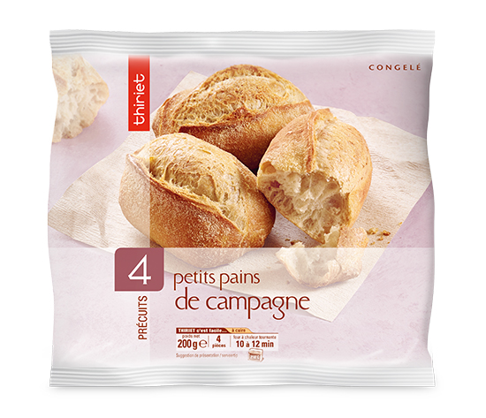 4 Petits pains de campagne