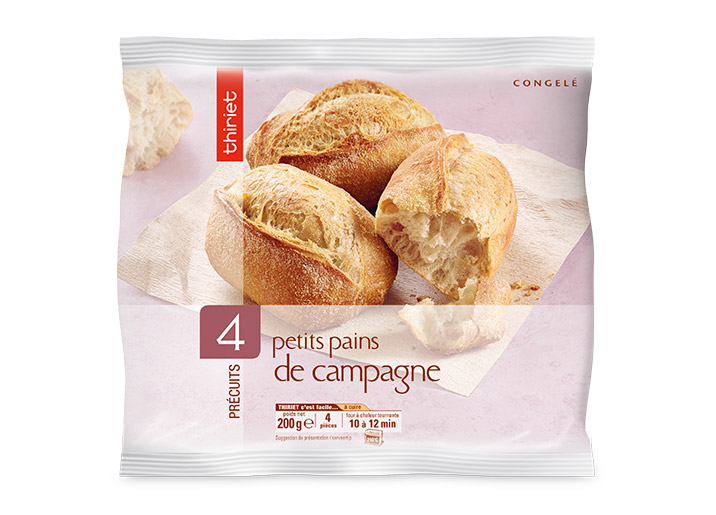 4 Petits pains de campagne