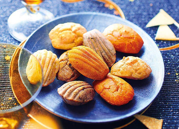 12 Mini madeleines apéritives