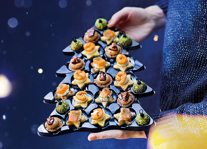Sapin de Noël apéritif