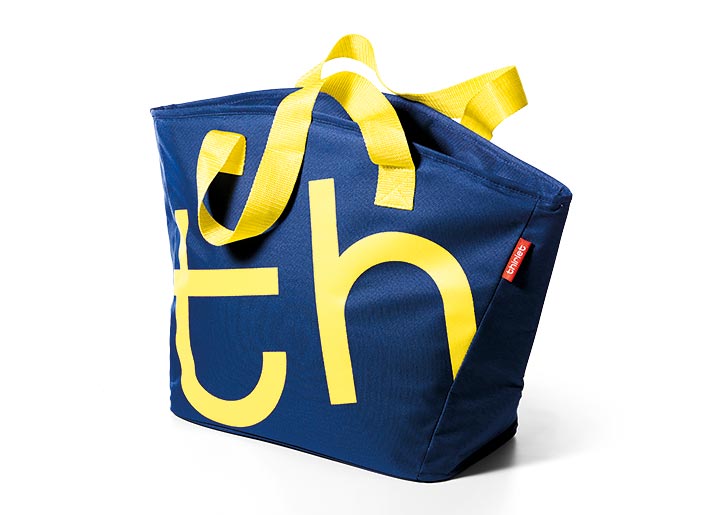 City Bag Bleu nuit/Jaune
