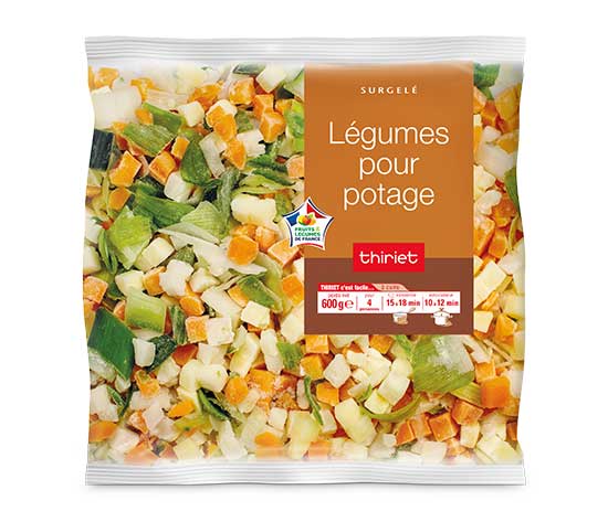 Légumes pour potage origine France