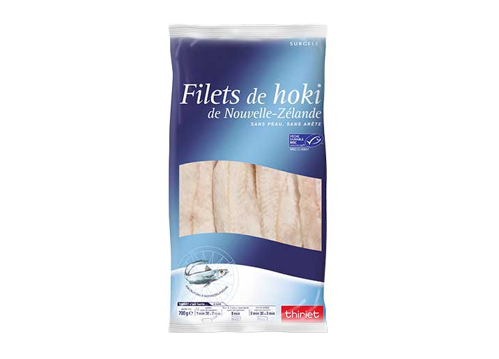 Filets de Hoki de Nouvelle-Zélande