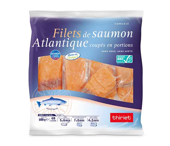 Filets de saumon Atlantique