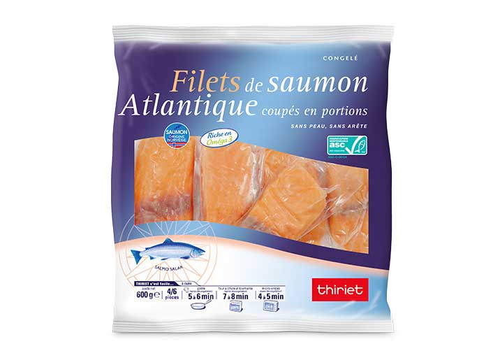 Filets de saumon Atlantique
