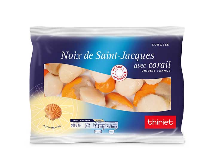 Noix de St-Jacques* - 7 à 12 pièces