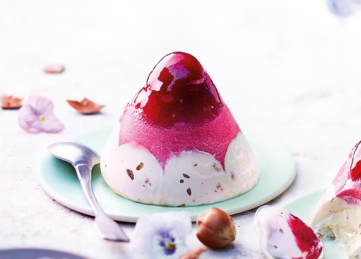 4 Parfaits cassis