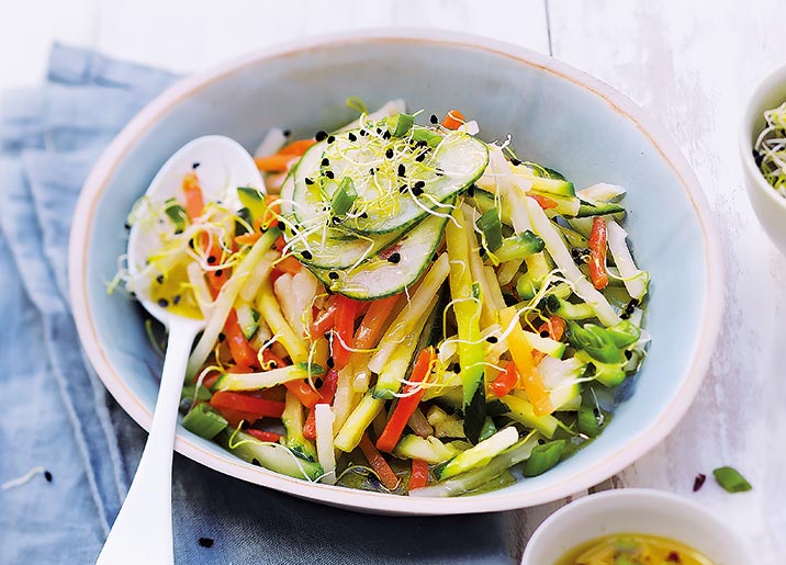 Julienne de légumes Recette de Julienne de légumes Marmiton
