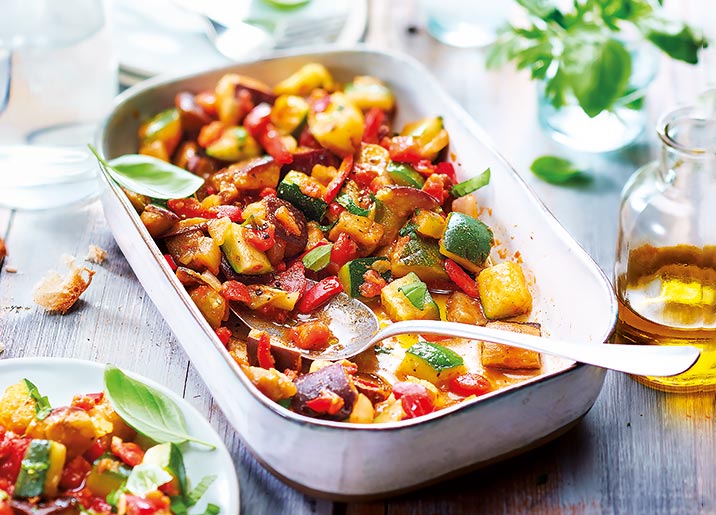 Ratatouille cuisinée