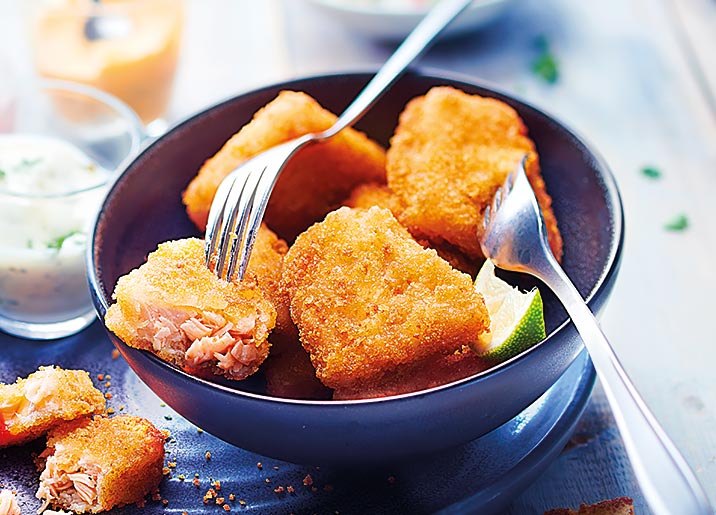 Nuggets de saumon