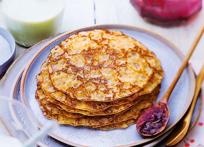 10 Mini crêpes