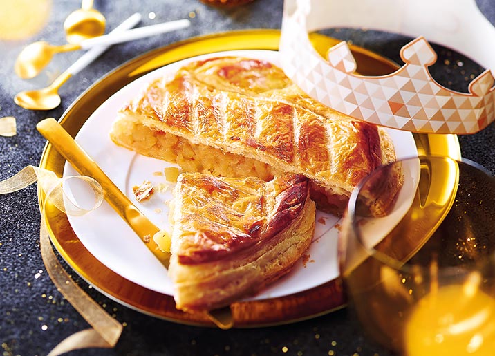 Galette des rois aux pommes