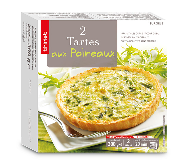 2 Tartes aux poireaux