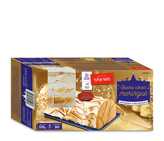 Bûche citron meringué