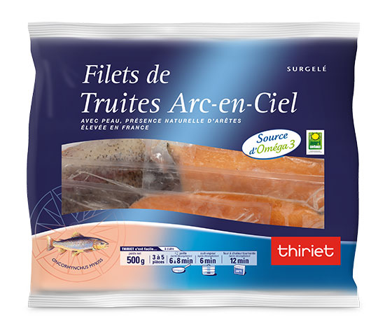 Filets de truite - Arc-en-Ciel