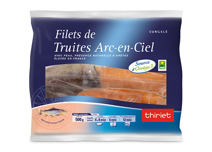 Filets de truite - Arc-en-Ciel