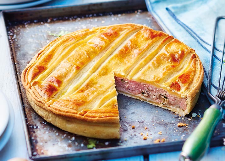 Tourte Alsacienne au Riesling