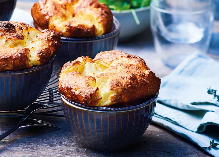 4 Soufflés au fromage