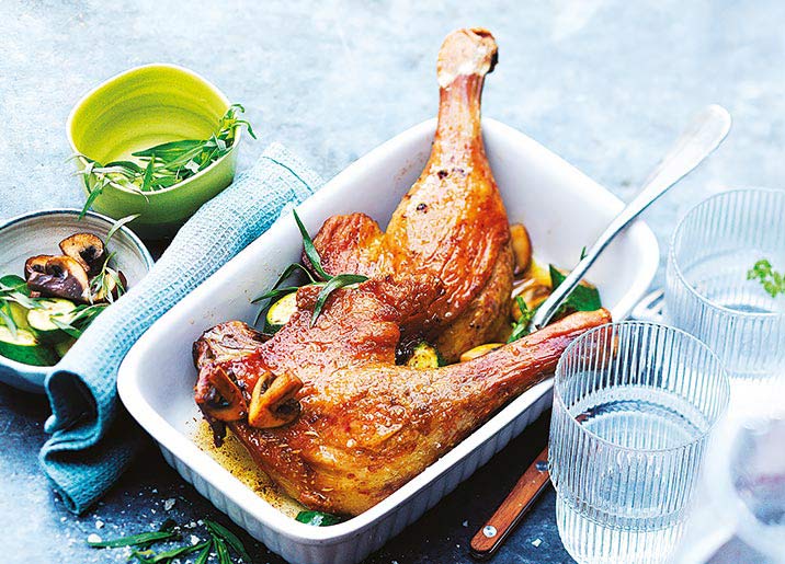 2 Cuisses de canard de Barbarie