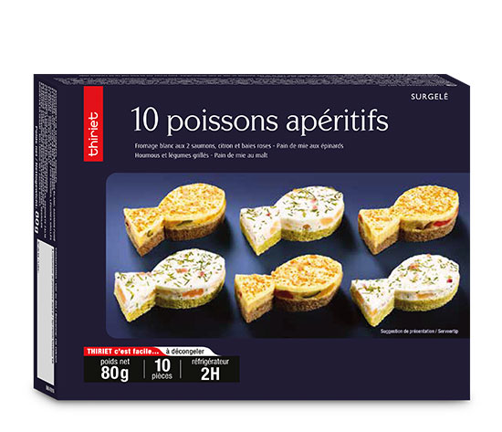 10 Poissons apéritifs