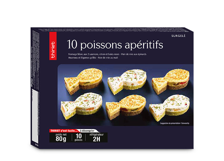 10 Poissons apéritifs