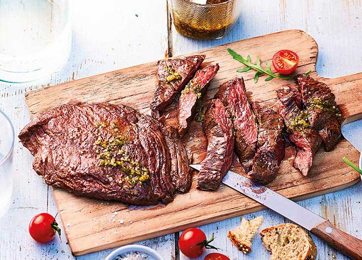 Bavette d'aloyau à bifteck