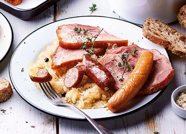Colis choucroute cuisinée au Riesling