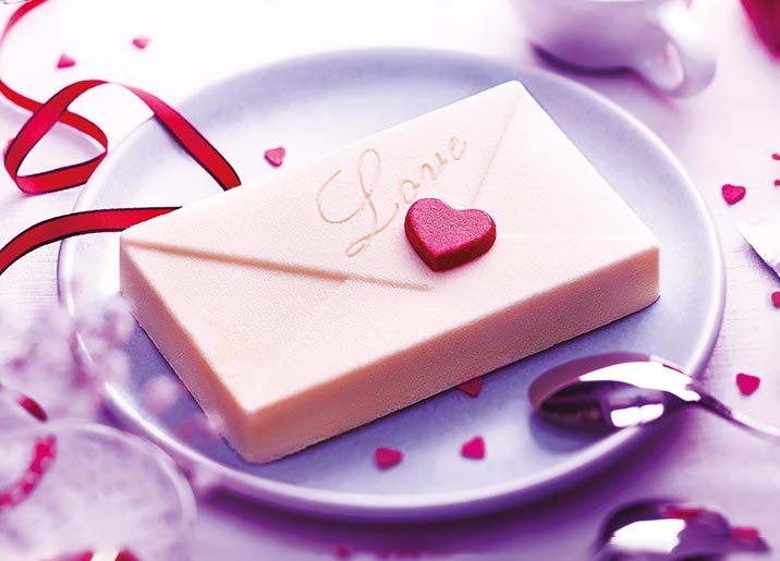 La lettre chocolat blanc/mangue passion pitaya
