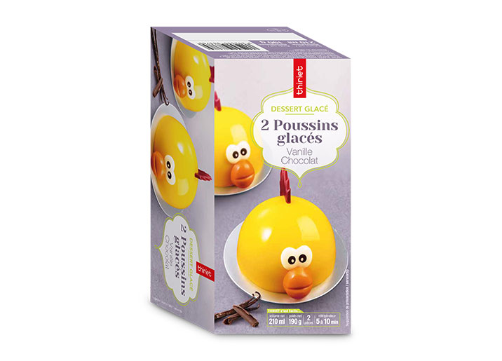 2 Poussins glacés