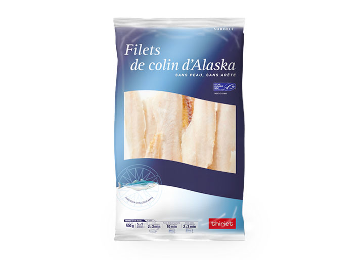 Filets de colin d'Alaska