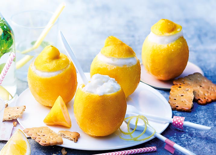 4 Citrons givrés