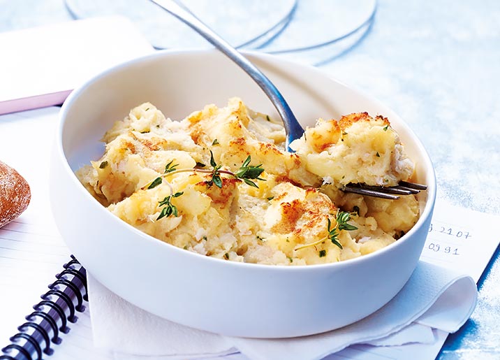 Brandade de morue parmentière