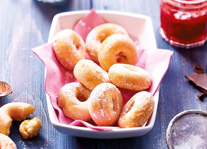 18 Mini donuts