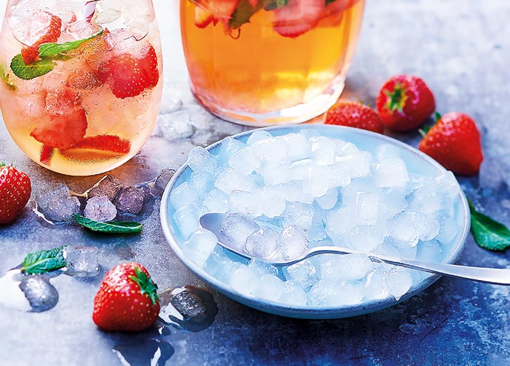 Glace pilée
