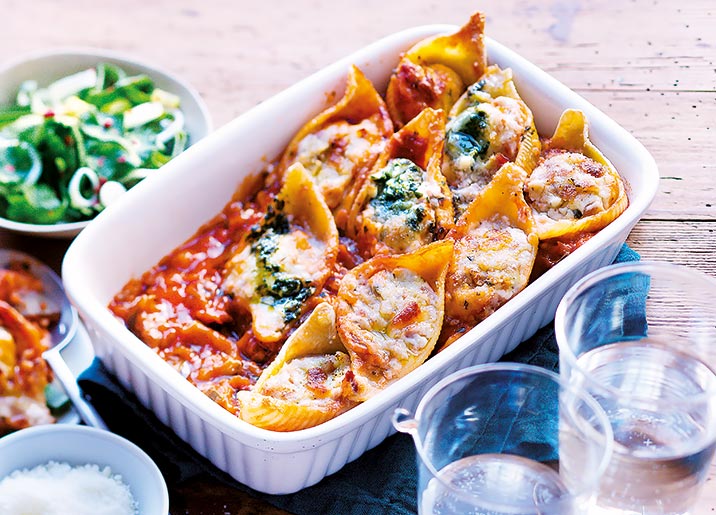 Conchiglioni Farcis Ricotta Et Jambon Fume Surgele Gamme