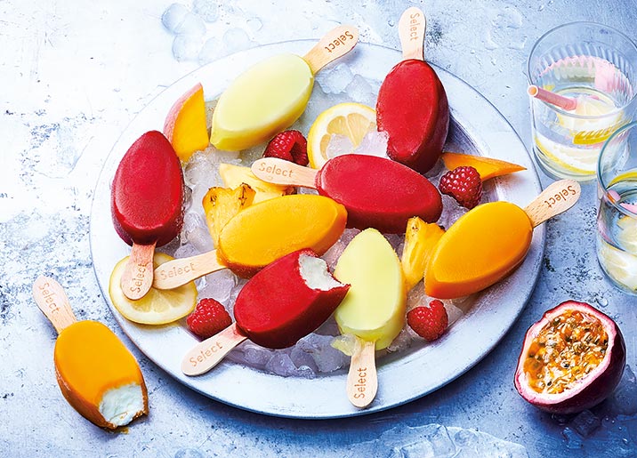 8 Select™ Mini Frozen Yogurt et fruits assortis